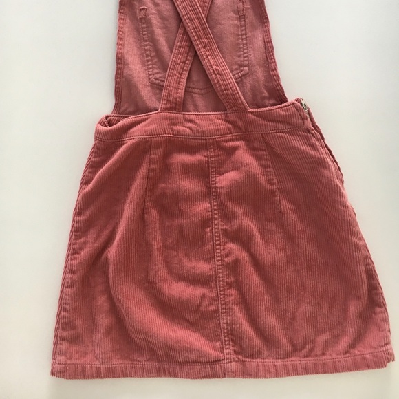 Mini Corduroy Overall Dress - Picture 2 of 2